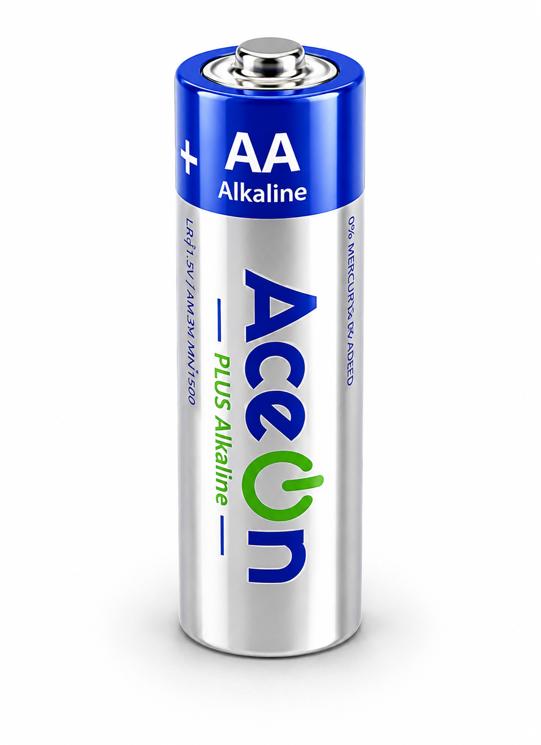 AceOn Plus AA LR6 1.5 V alkaline battery from the AceOn own-brand alkaline range